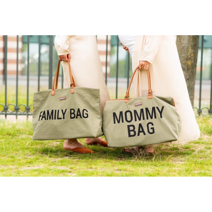 Childhome - Reisikott FAMILY BAG khaki