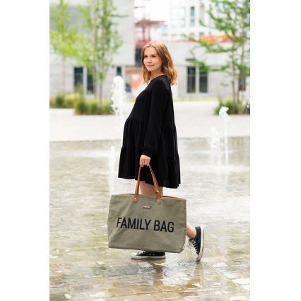 Childhome - Reisikott FAMILY BAG khaki