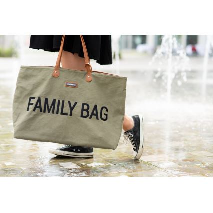 Childhome - Reisikott FAMILY BAG khaki