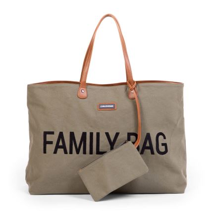 Childhome - Reisikott FAMILY BAG khaki