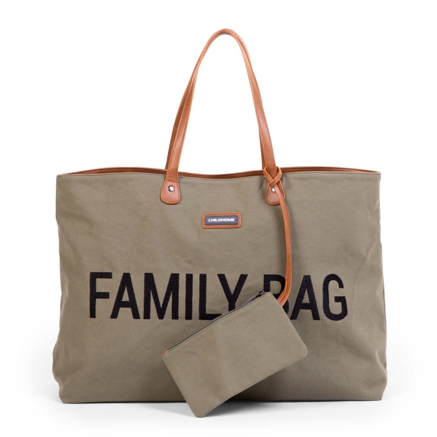 Childhome - Reisikott FAMILY BAG khaki