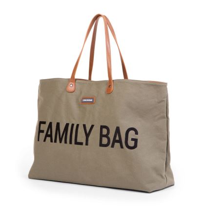 Childhome - Reisikott FAMILY BAG khaki