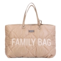 Childhome - Reisikott FAMILY BAG PUFFERED kreemikas