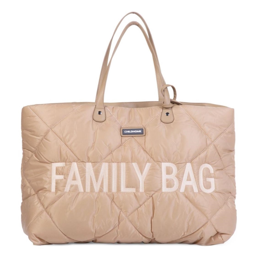 Childhome - Reisikott FAMILY BAG PUFFERED kreemikas