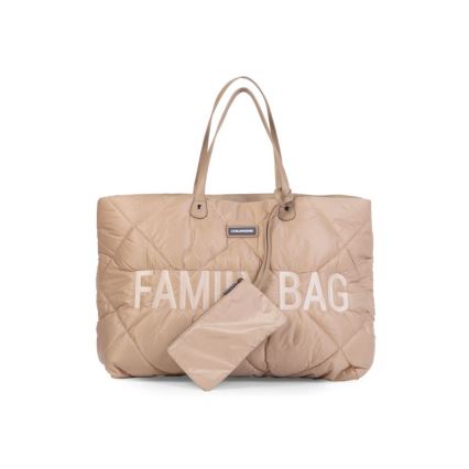 Childhome - Reisikott FAMILY BAG PUFFERED kreemikas