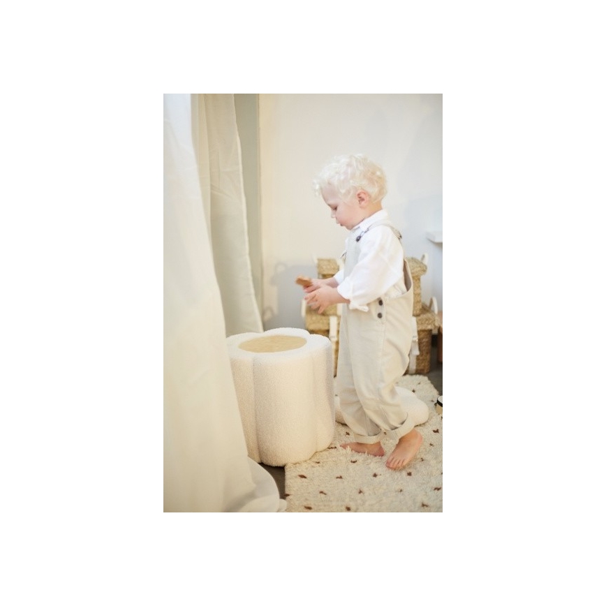 Childhome - Taburet LILL d. 35 cm kreemikas