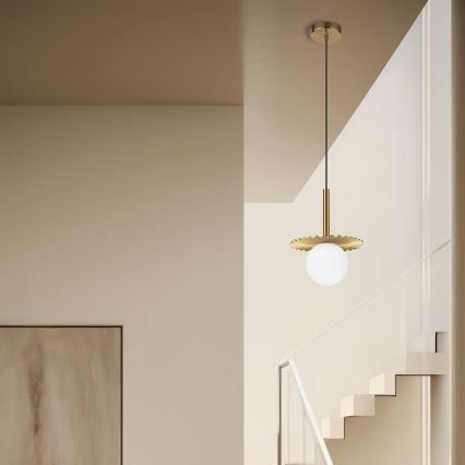 CHITA ripplamp traadiga 1xG9/5W/230V, kuldne