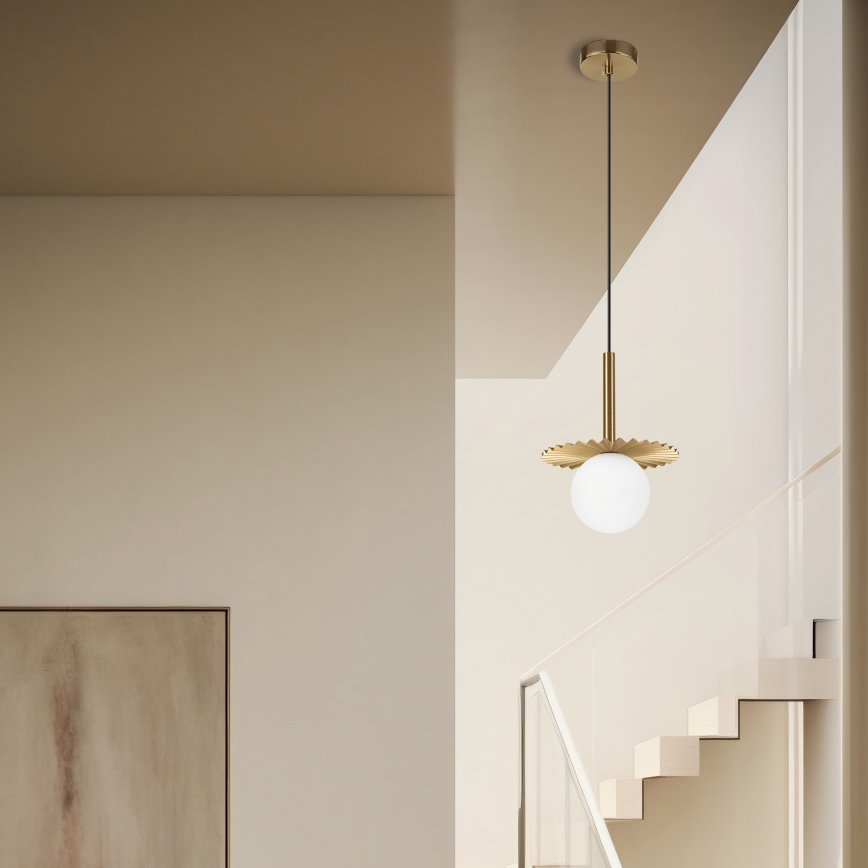 CHITA ripplamp traadiga 1xG9/5W/230V, kuldne