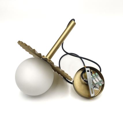 CHITA ripplamp traadiga 1xG9/5W/230V, kuldne