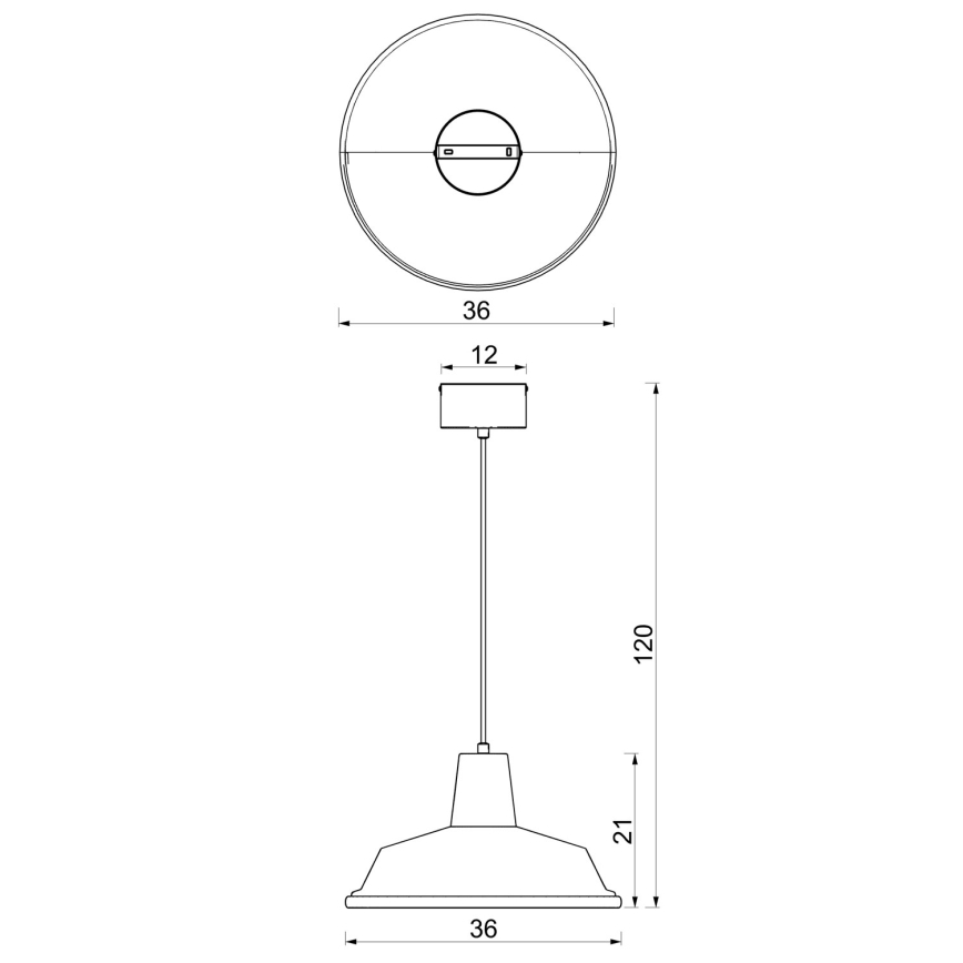 CLASS kaabliga ripatslühter, 1xE27/15W/230V, pronks