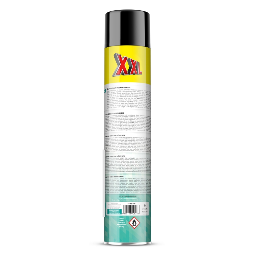 CLEAN IT CL-105 - Suruõhugaas elektroonika puhastamiseks 750 mm