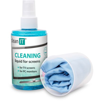 CLEAN IT CL-180 - Ekraani puhastusvedelik koos puhastuslapiga 200 ml