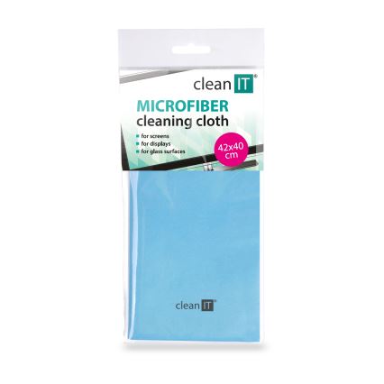 CLEAN IT CL-700 - Mikrofiiber puhastuslapp 40x42 cm sinine