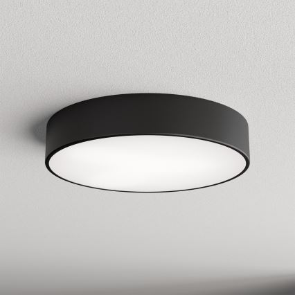 CLEO vannitoa laelamp anduriga 3xE27/24W/230V, läbimõõt 40 cm, must, IP54