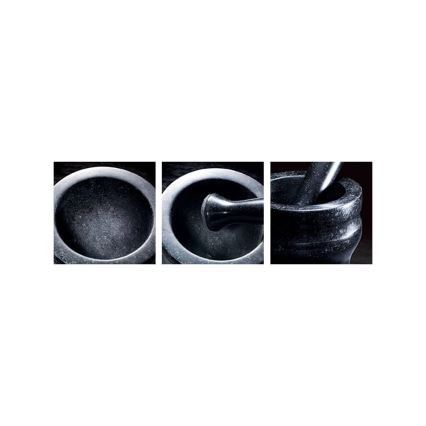Cole&Mason - Graniituhmer nuiaga  GRANITE d. 14 cm graniit/must
