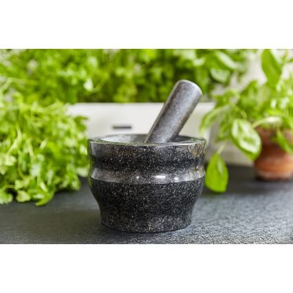 Cole&Mason - Graniituhmer nuiaga  GRANITE d. 18 cm graniit/must