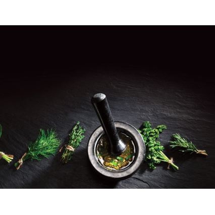 Cole&Mason - Graniituhmer nuiaga  GRANITE d. 18 cm graniit/must
