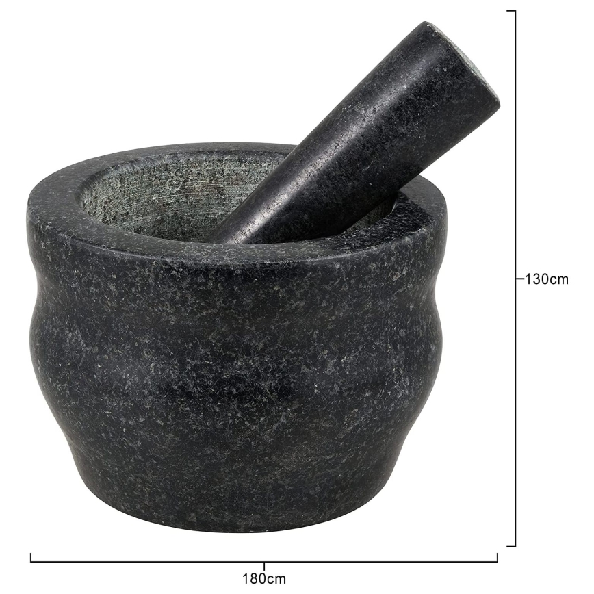 Cole&Mason - Graniituhmer nuiaga  GRANITE d. 18 cm graniit/must