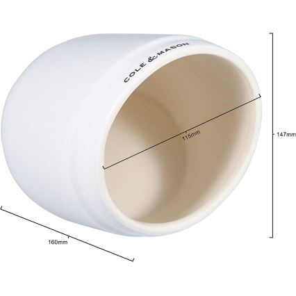 Cole&Mason - Keraamiline soolatoos WHITMORE