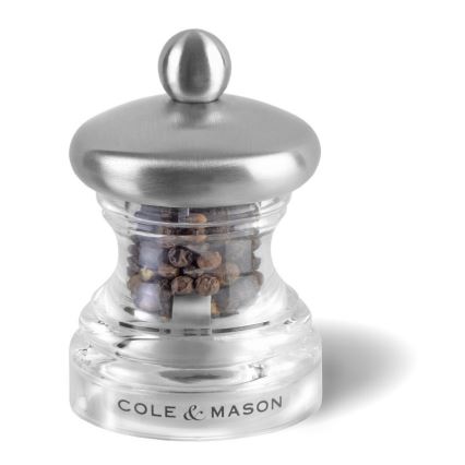 Cole&Mason - Soola- ja pipraveski komplekt BUTTON 2 tk 6,5 cm