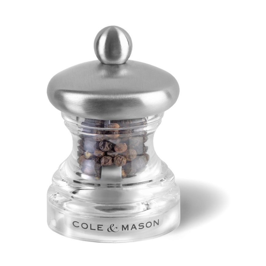 Cole&Mason - Soola- ja pipraveski komplekt BUTTON 2 tk 6,5 cm
