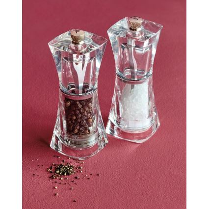 Cole&Mason - Soola- ja pipraveski komplekt CRYSTAL 2 tk 12,5 cm