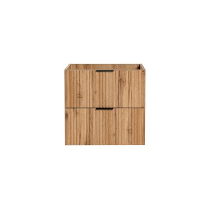 COMAD ADEL OAK 82-60-B-2S - Valamu alla paigaldatav vannitoakapp ADEL 57x60,2 cm, tamm