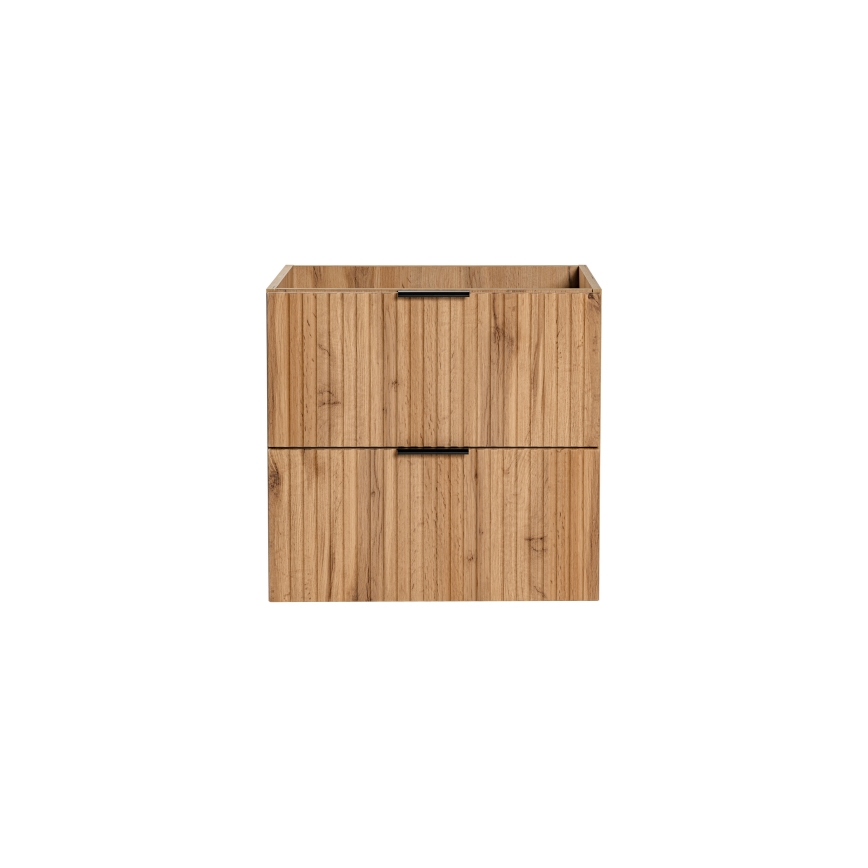 COMAD ADEL OAK 82-60-B-2S - Valamu alla paigaldatav vannitoakapp ADEL 57x60,2 cm, tamm
