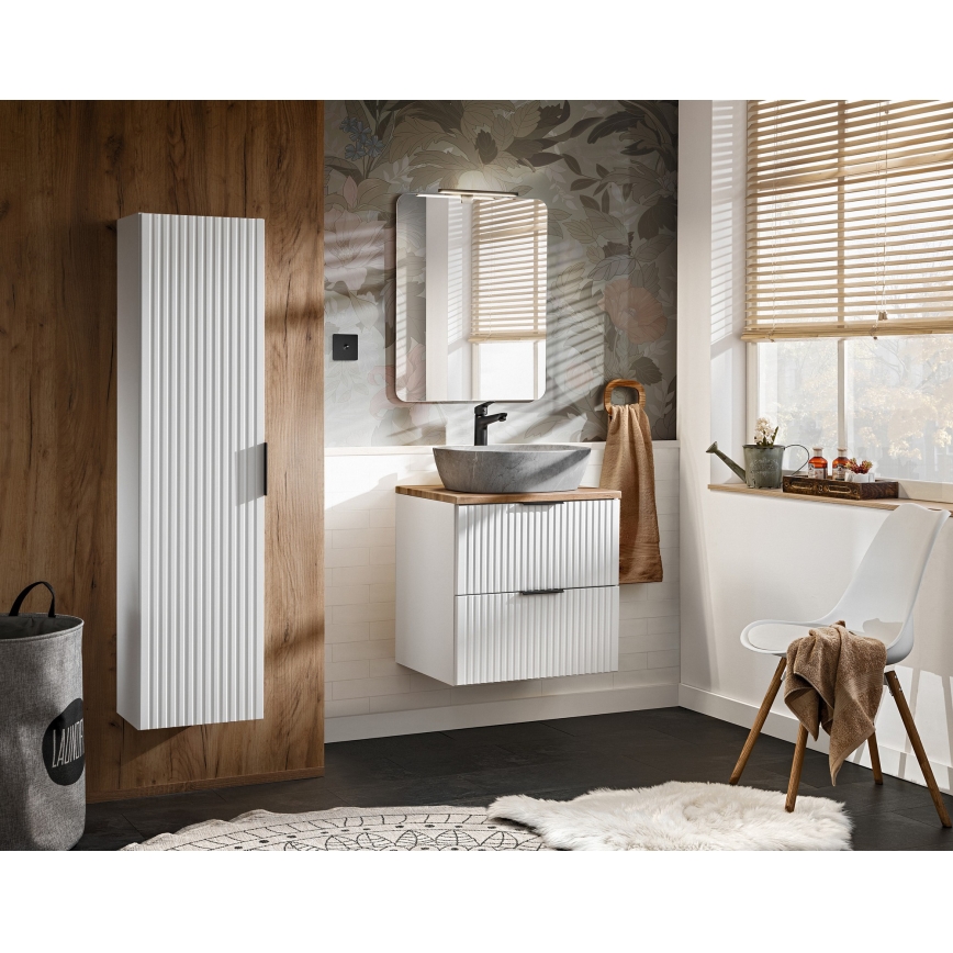 COMAD ADEL WHITE 82-60-B-2S - Valamu alla paigaldatav vannitoakapp ADEL 57x60,2 cm, valge