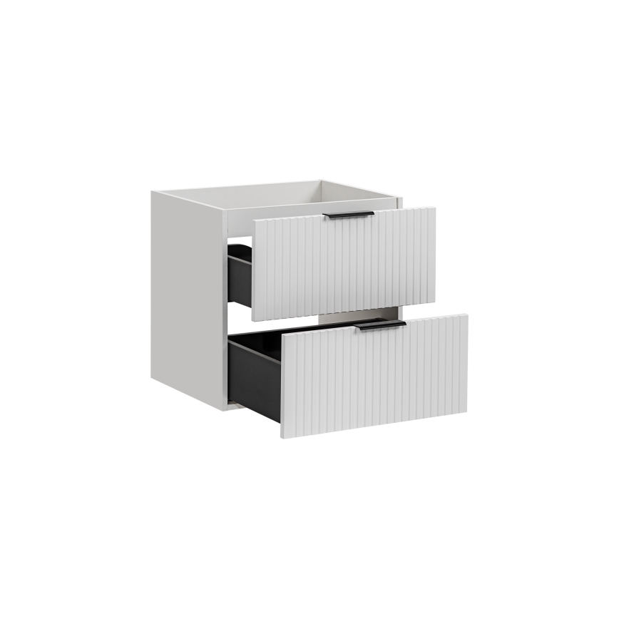 COMAD ADEL WHITE 82-60-B-2S - Valamu alla paigaldatav vannitoakapp ADEL 57x60,2 cm, valge
