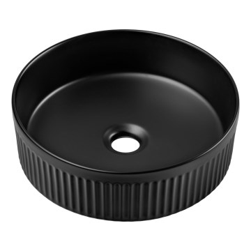COMAD BEYOND 2 BLACK ( E-6565 ) - Kraanikauss töötasapinnale BEYOND d. 36 cm keeramika/matt must