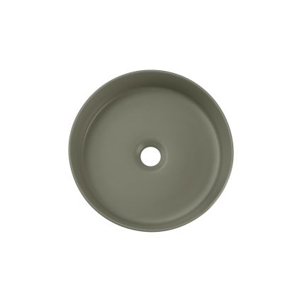 COMAD BEYOND 2 OLIVER GREEN (E-6565) - BEYOND lauaplaadi valamu pr. 36 cm keraamika/matt roheline