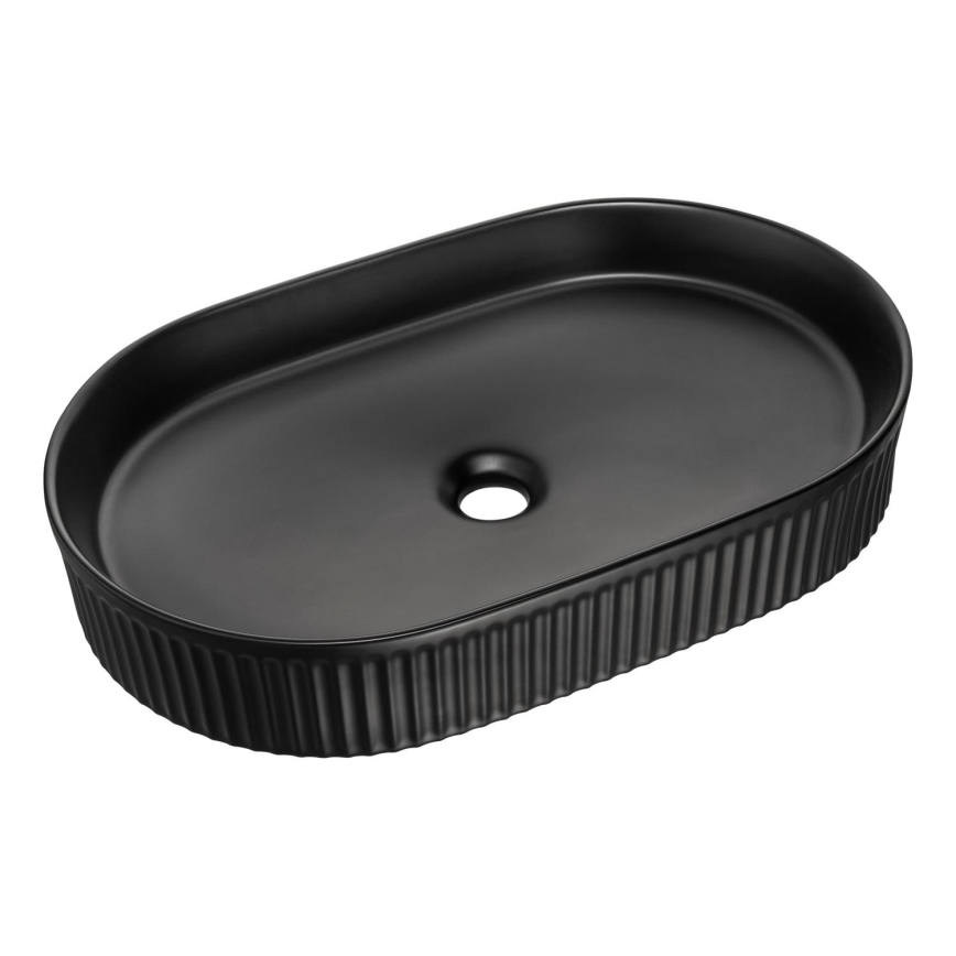 COMAD BEYOND 3 BLACK (E-6531) - Lahtine valamu BEYOND 56x36 cm keraamika/matt must