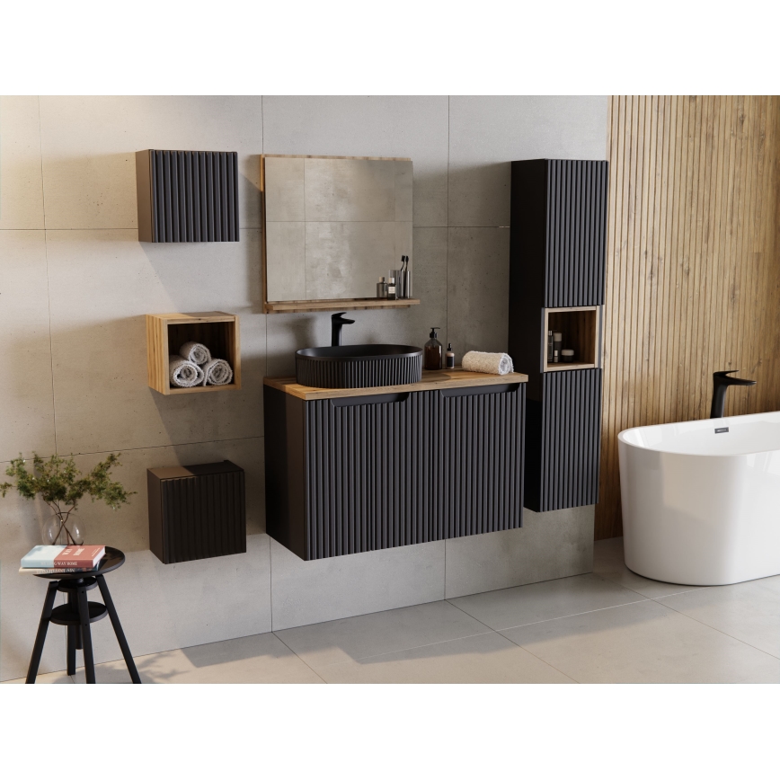 COMAD BEYOND 5 BLACK ( E-6564 ) - Laudale kinnitatav valam BEYOND 48x32,5 cm keraamika/matt must