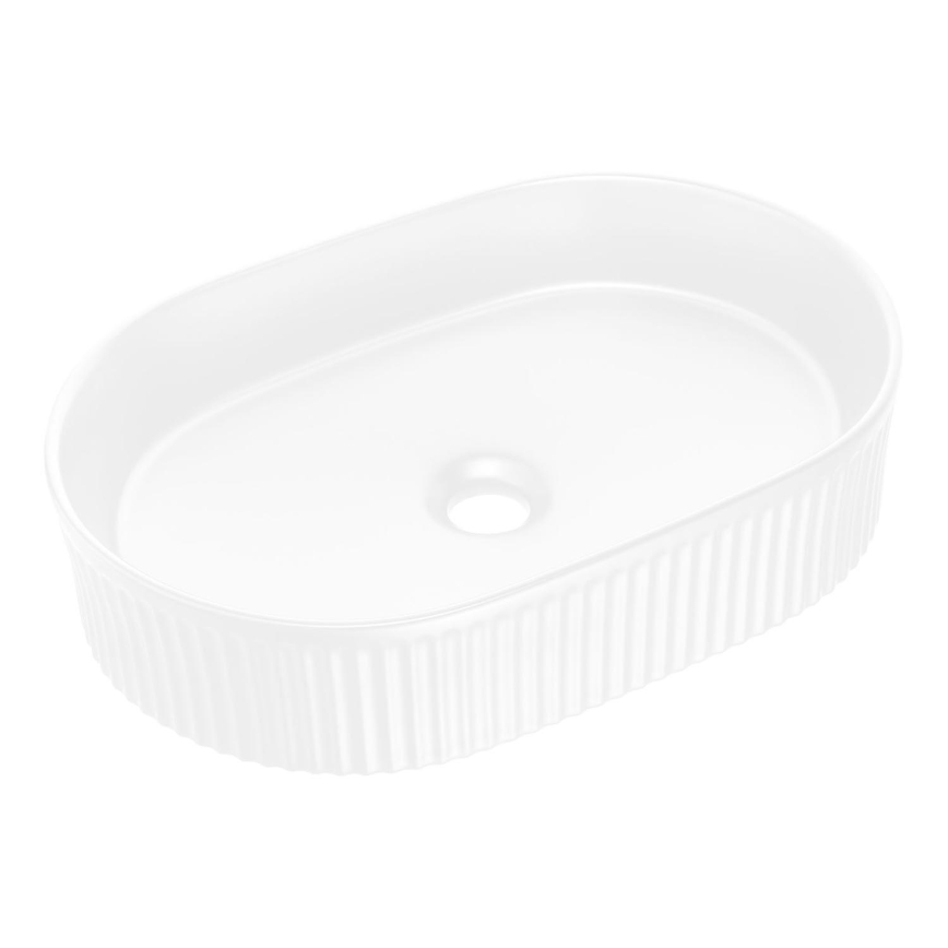 COMAD BEYOND 5 WHITE (E-6564) - Laudale kinnitatav valamu BEYOND 48x32,5 cm keraamika/mattvalge