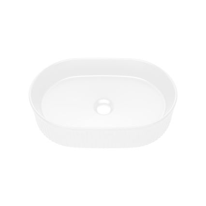 COMAD BEYOND 5 WHITE (E-6564) - Laudale kinnitatav valamu BEYOND 48x32,5 cm keraamika/mattvalge