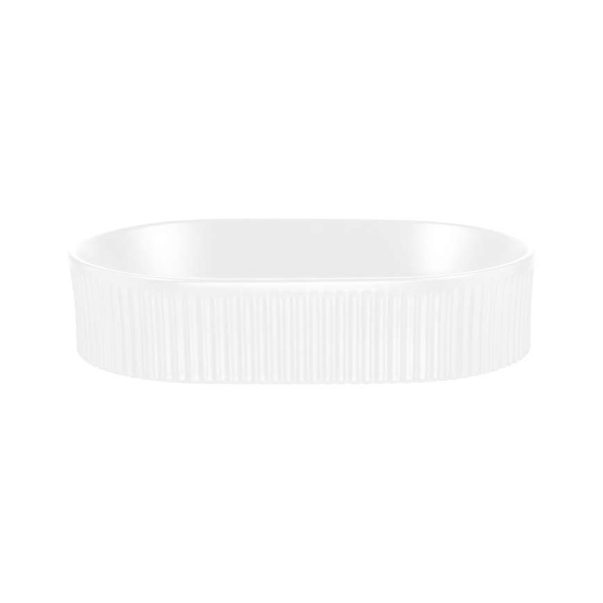 COMAD BEYOND 5 WHITE (E-6564) - Laudale kinnitatav valamu BEYOND 48x32,5 cm keraamika/mattvalge