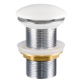 COMAD CLICK-CLACK T201-3 - Valamu äravoolupesa CLICK-CLACK d. 7 cm läikiv valge