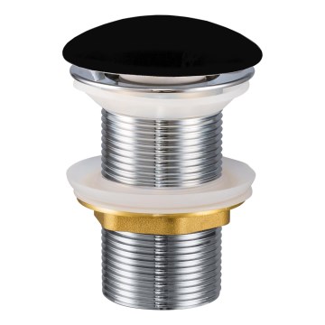 COMAD CLICK-CLACK T201M-B2-3 - CLICK-CLACK valamu äravool, läbimõõt 7 cm, mattmust