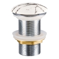 COMAD CLICK-CLACK T201M-W17-3 - Valamu äravoolupesa CLICK-CLACK d. 7 cm matt valge
