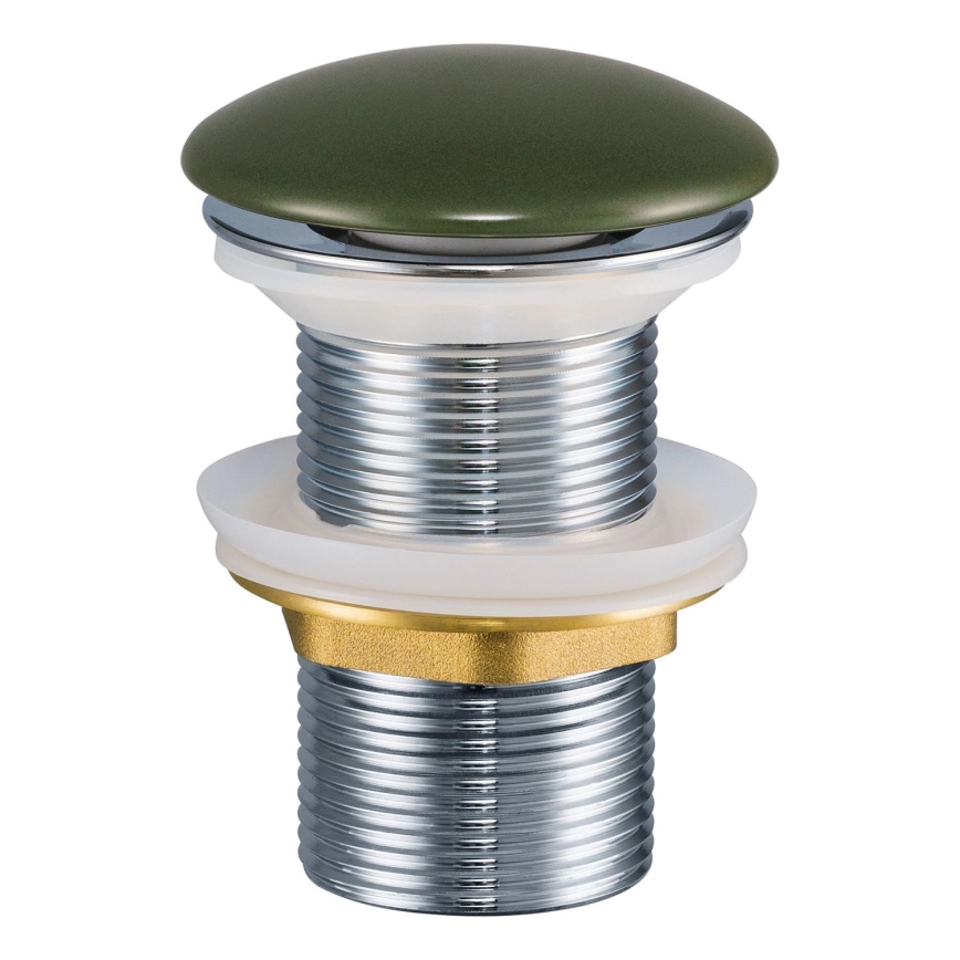 COMAD CLICK-CLACK T201MFG-3 - Valamu äravoolupesa CLICK-CLACK d. 7 cm matt roheline