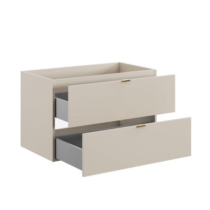 COMAD DALIA CASHMERE 82-80-46-2S - Valamu alla paigaldatav vannitoakapp DALIA, beež