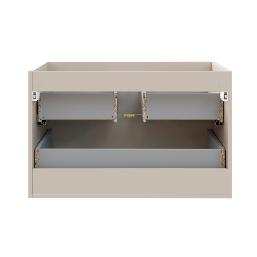 COMAD DALIA CASHMERE 82-80-46-2S - Valamu alla paigaldatav vannitoakapp DALIA, beež