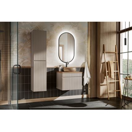 COMAD ICONIC CASHMERE 82-60-D-1S - Vannitoakapp valamu alla ICONIC 46x60 cm beež