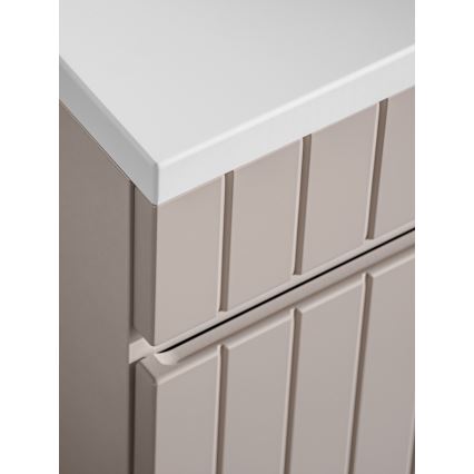 COMAD ICONIC CASHMERE 82-60-D-1S - Vannitoakapp valamu alla ICONIC 46x60 cm beež