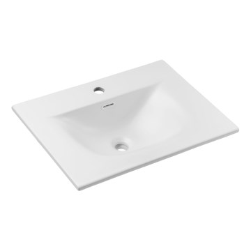 COMAD SKY 1 60 DP MATT WHITE - Sissepaigaldatav valamu SKY 46x61 cm mattvalge