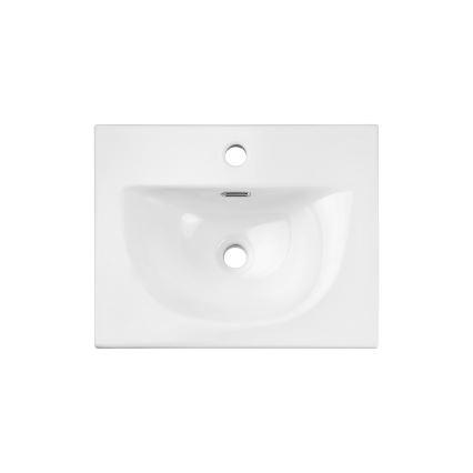 COMAD SKY 3 50CM ( E-8099-3-50 ) - Süvistatav valamu SKY 51x40 cm keeramika/läikiv valge