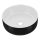 COMAD UM-6259 SIMPLE 8. - Kraanikauss töötasapinnale SIMPLE d. 36 cm keeramika/matt valge/matt must
