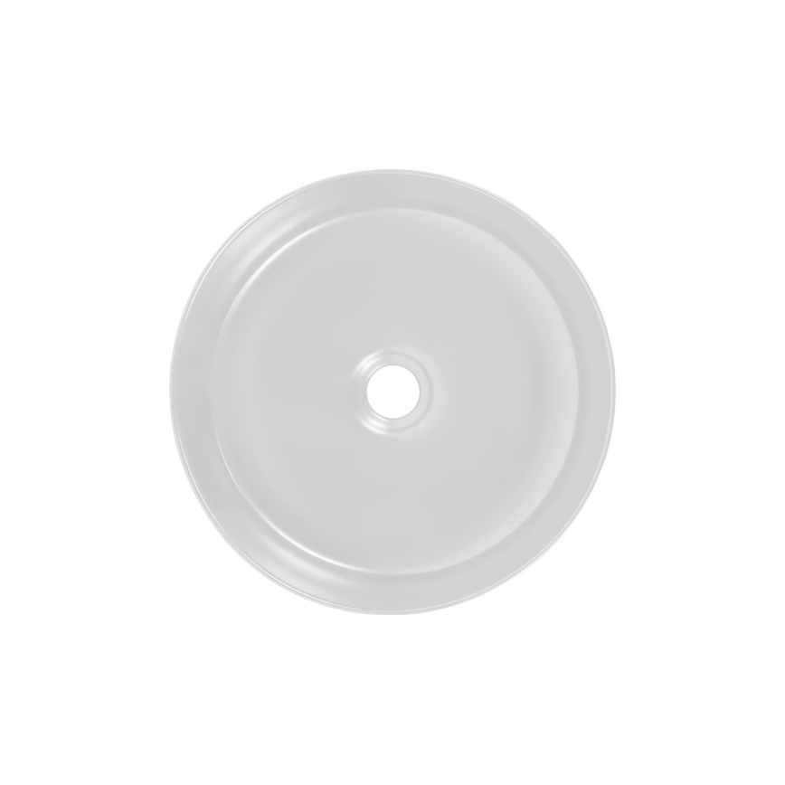 COMAD UM-6259 SIMPLE 8. - SIMPLE lauaplaadi valamukausi läbimõõduga 36 cm, keraamika/mattvalge/mattmust