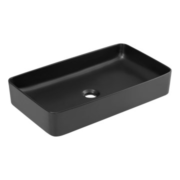 COMAD UM-6275 SLIM 60 BLACK DP - Kraanikauss töötasapinnale SLIM 61x34 cm keeramika/matt must